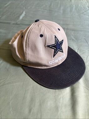 NFL Kids Cowboys Two-Tone Cap in Tan and Black